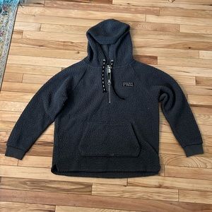 PINK brand fleece sweatshirt. Gray. Size Medium.